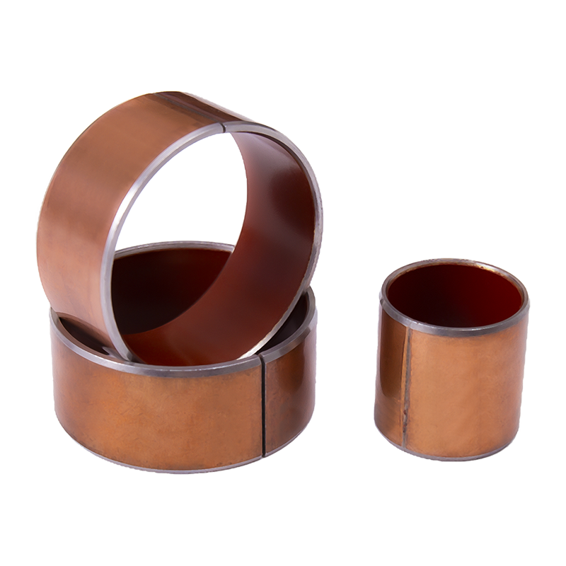 Rulment auto-lubrifiant HZ1D Tip 1 de umplutură anorganică pe bază de oțel (roșu).