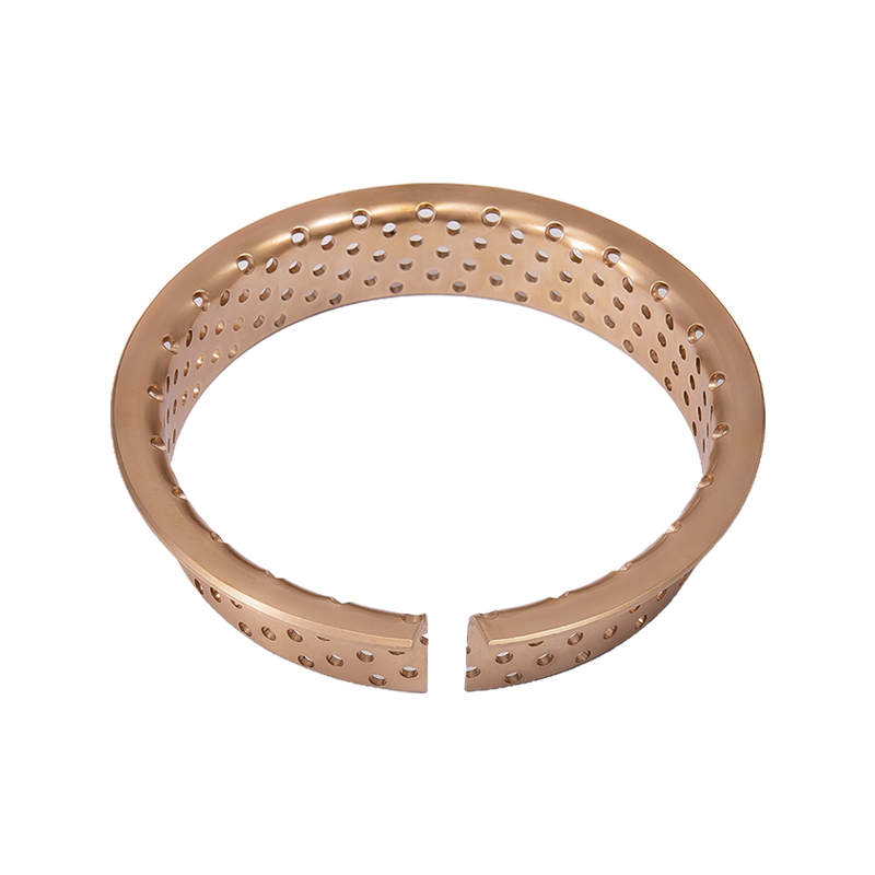 HZ092F Bucșă din bronz perforată și cu flanșe