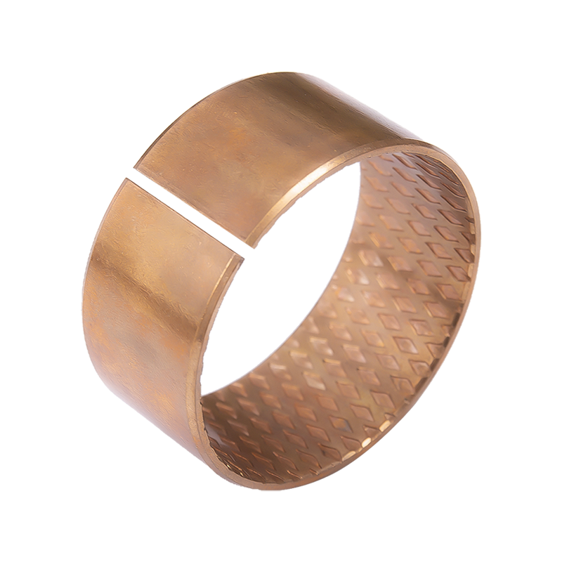 HZ090 Bucșă din cupru monometalic cu canelură de ulei din bronz staniu HZ090 Bucșă din cupru monometalic cu canelură de ulei din bronz staniu