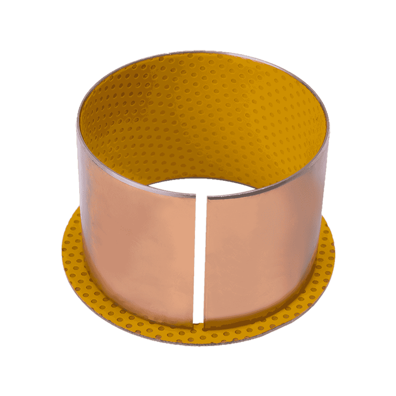 HZ2Y Rulment de lubrifiere limită din cupru sinterizat poros POM/umplutură (galben)